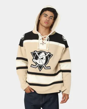 47 Brand Anaheim Ducks Superior Lacer Hoodie Khaki