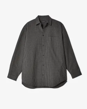 Balenciaga - Men's Outerwear Shirt - (Black/Grey)