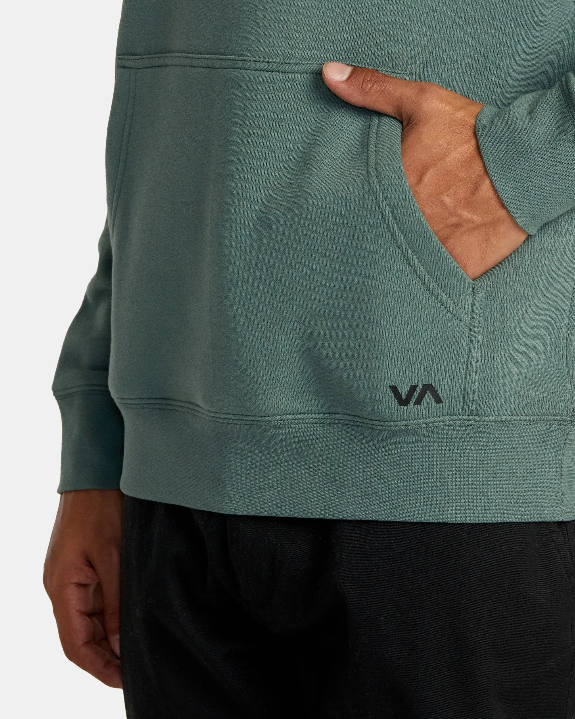 Big RVCA Pullover Hoodie - Jade