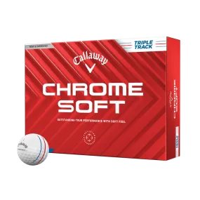 Callaway Chrome Soft Triple Track 2024 Golf Balls