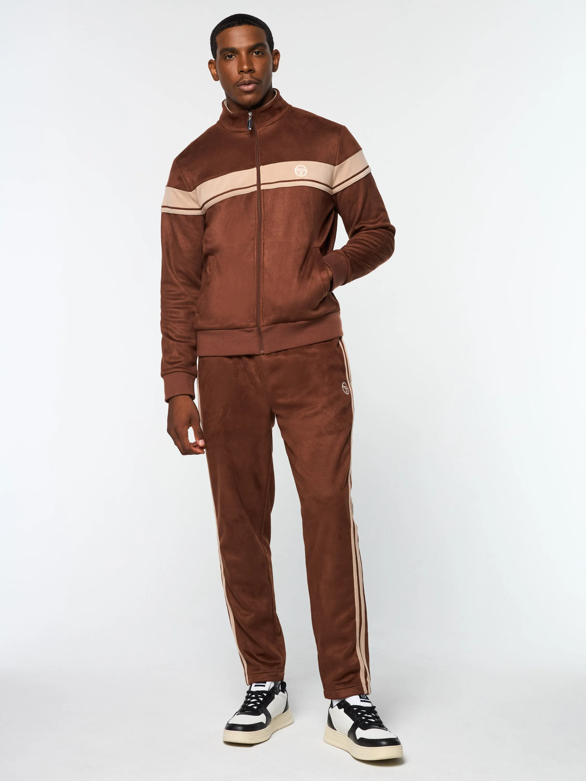 Damarindo Track Jacket- Cappuccino