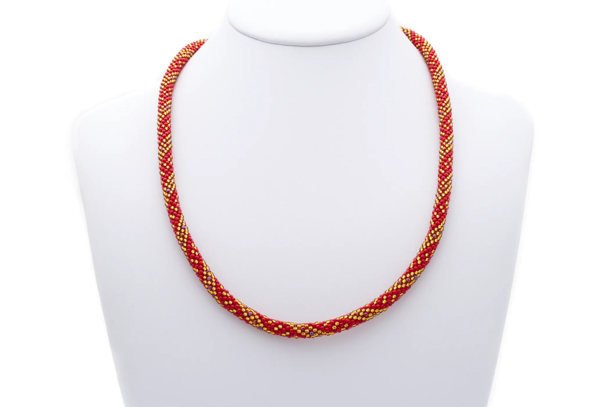 Empress Necklace | Glass Bead Necklace