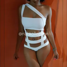 Finlan strappy swimsuit