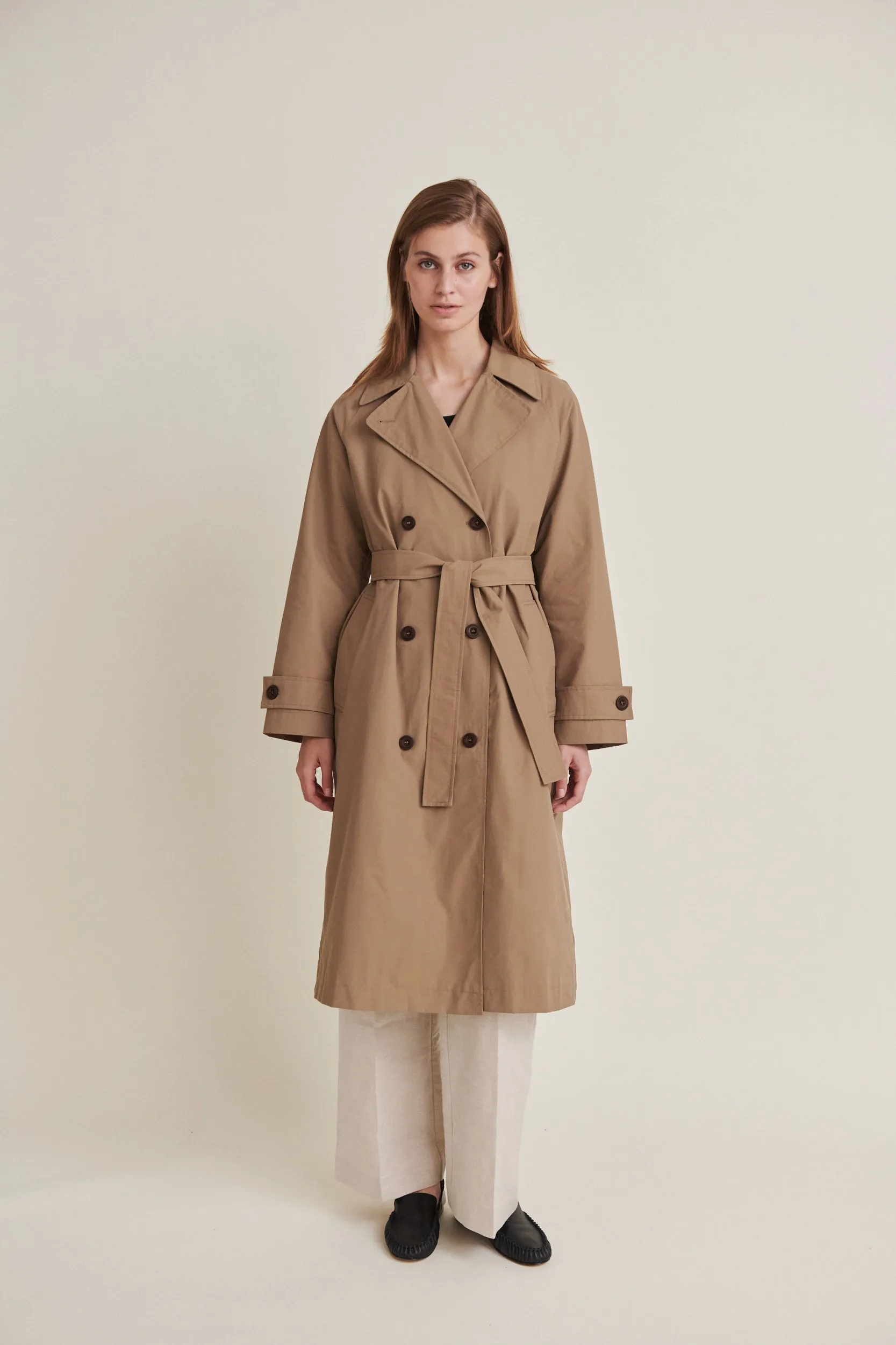 Gise Coat - Sepia Tint