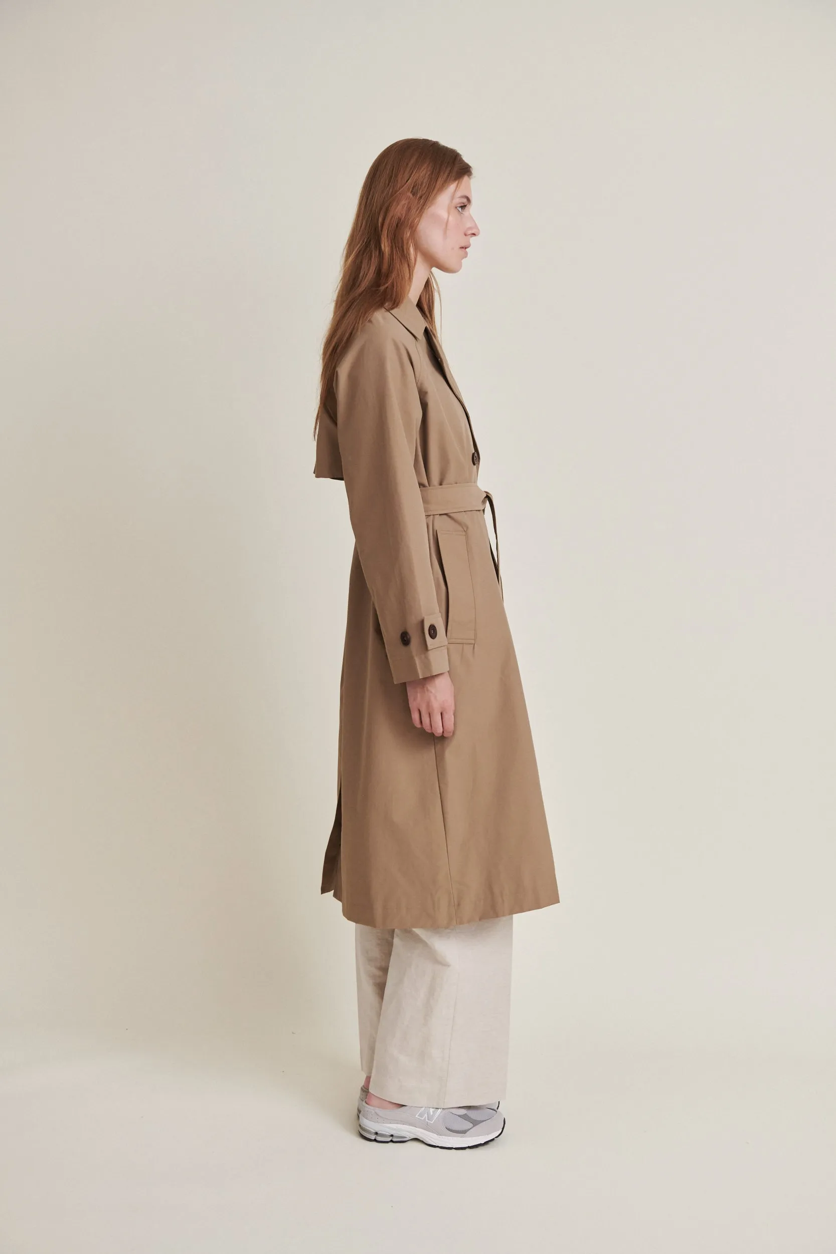 Gise Coat - Sepia Tint