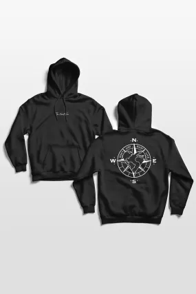 Hoodie Compass // Deep Black