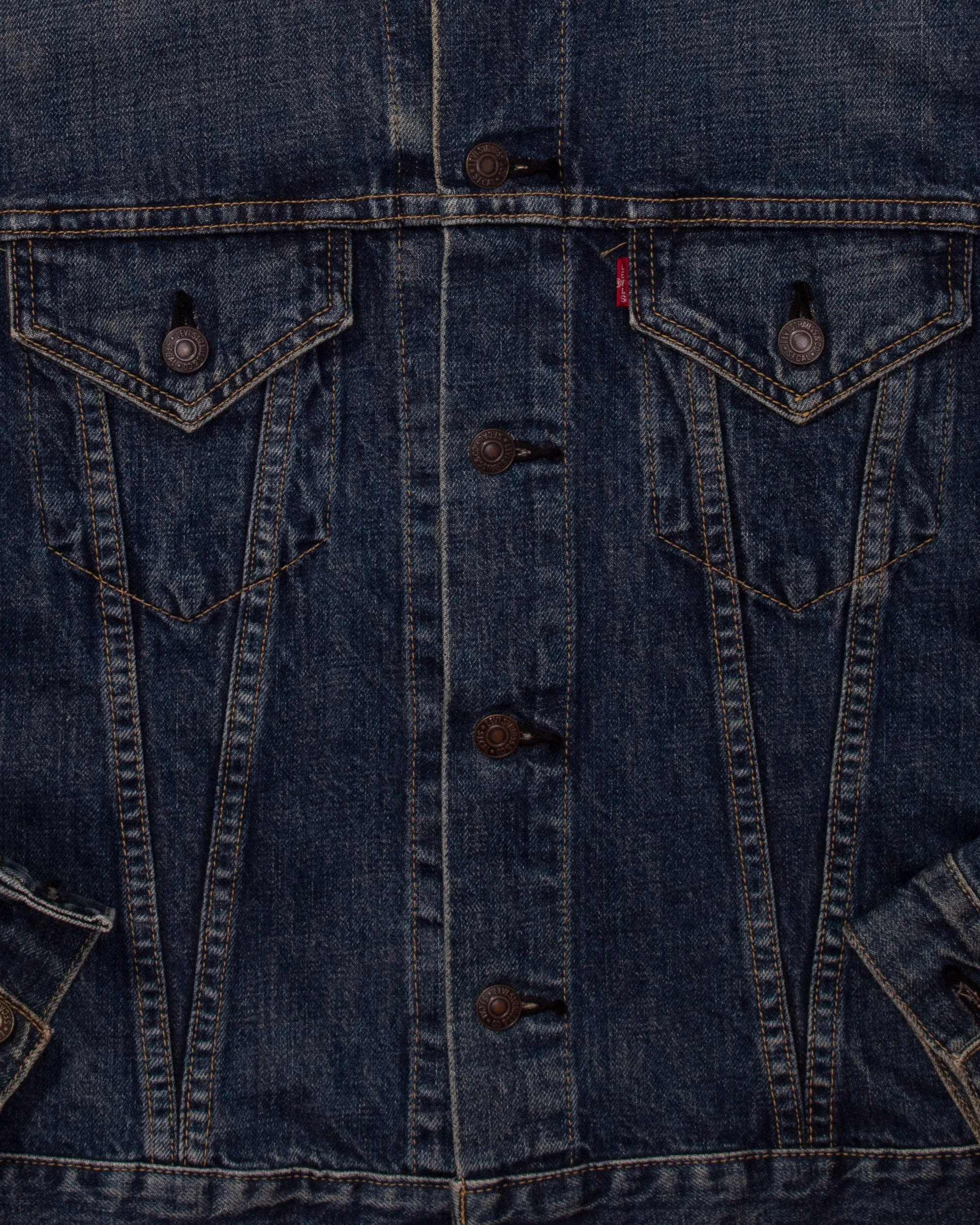 Japanese Repro Denim Jacket, Levi's, "Big E" 557 Type III Trucker - 40