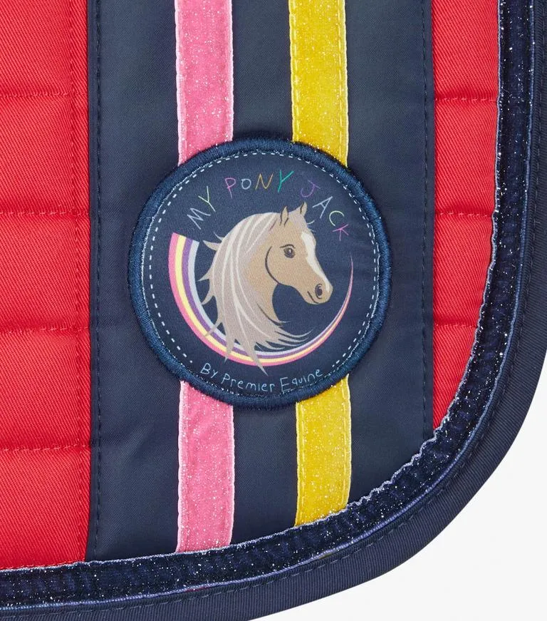 My Pony Jack Saddle Pad (Glitter Red)