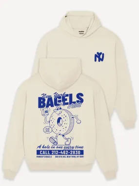 New York Bagel Heavy Oversized Hoodie