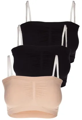 Nursing Soft Comfort Padded Bandeau Bra Pack