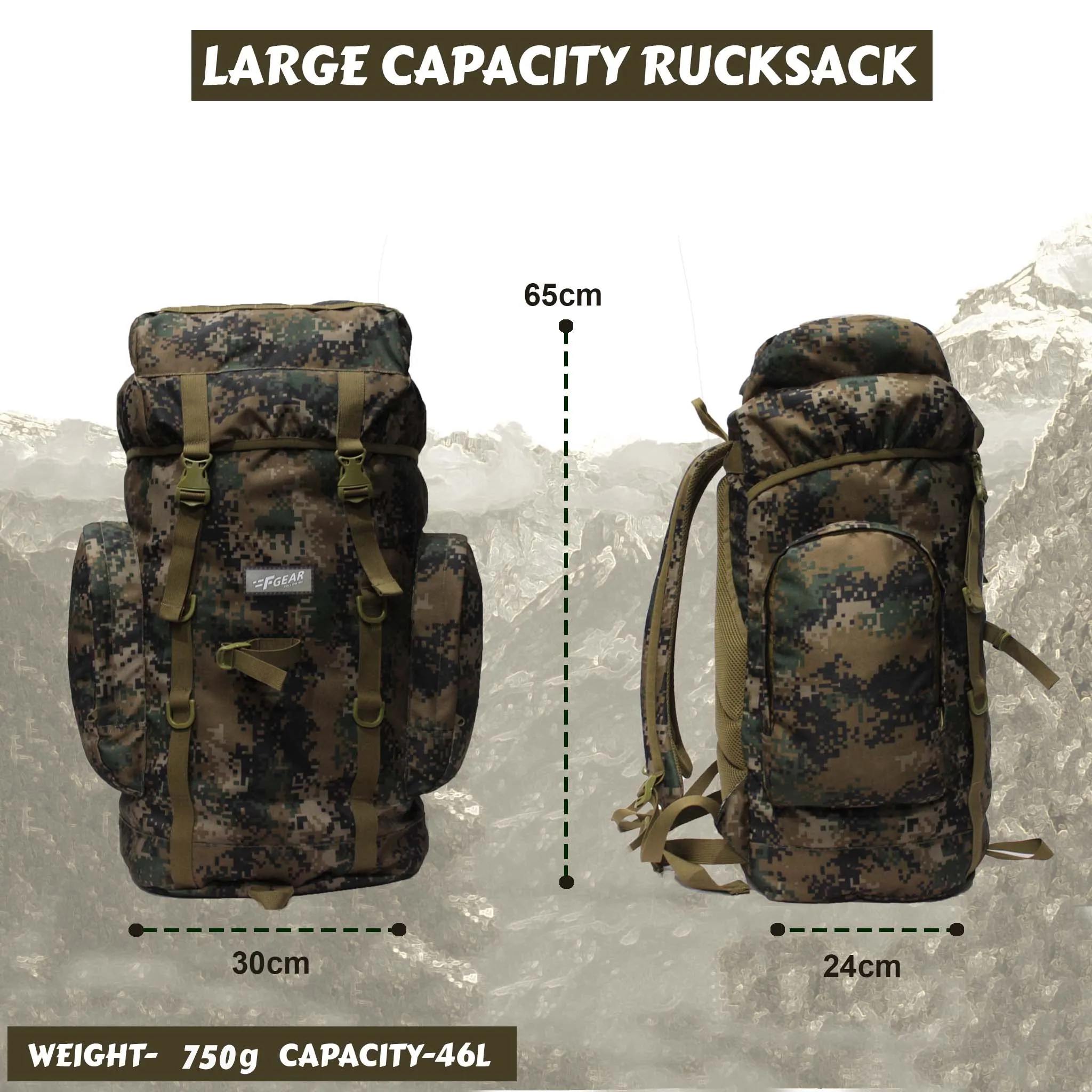 Platoon 46L Marpat WL Rucksack