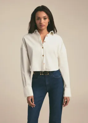 THE CROP EX-BOYFRIEND SHIRT